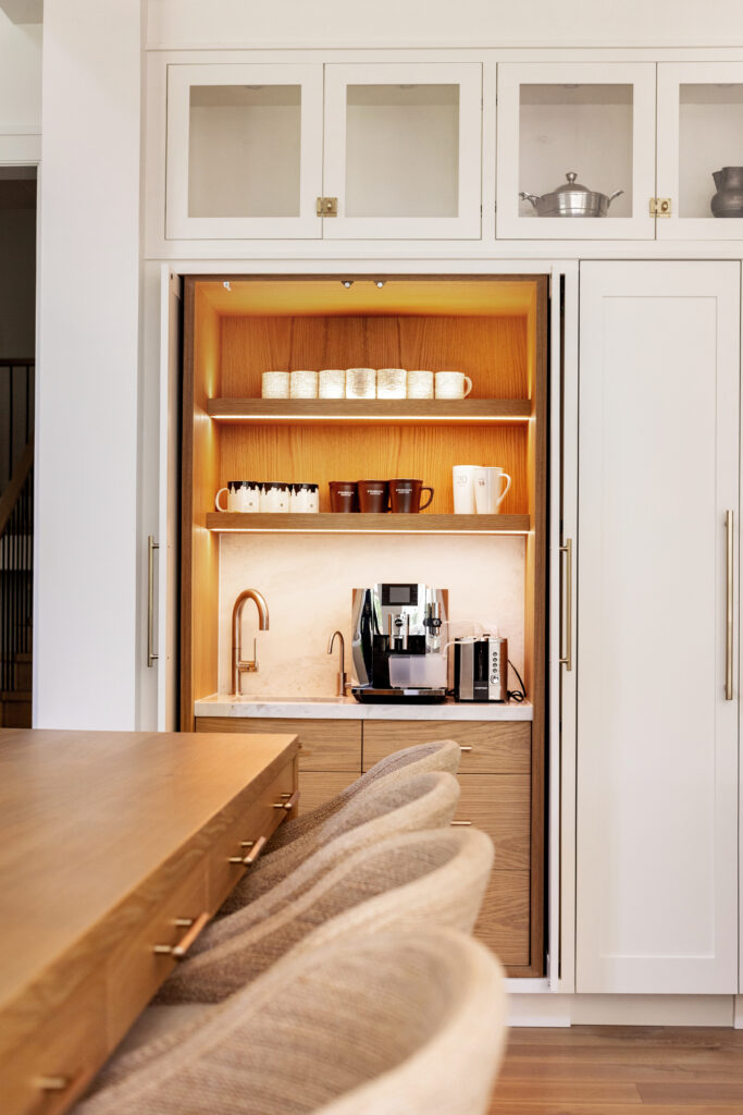 custom designee kitchen appliance cabinet