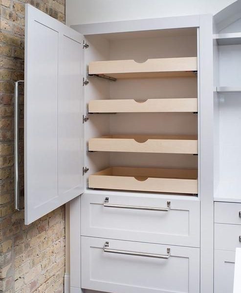 pull out drawers maximize storage